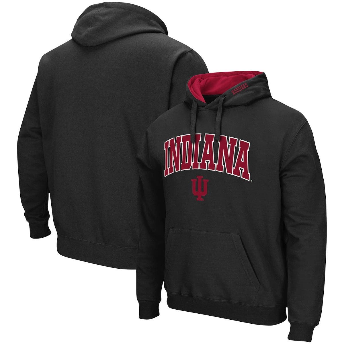 American Collegiate University of Indiana Womens Zip Hoodie NCAA College Sweatshirt 